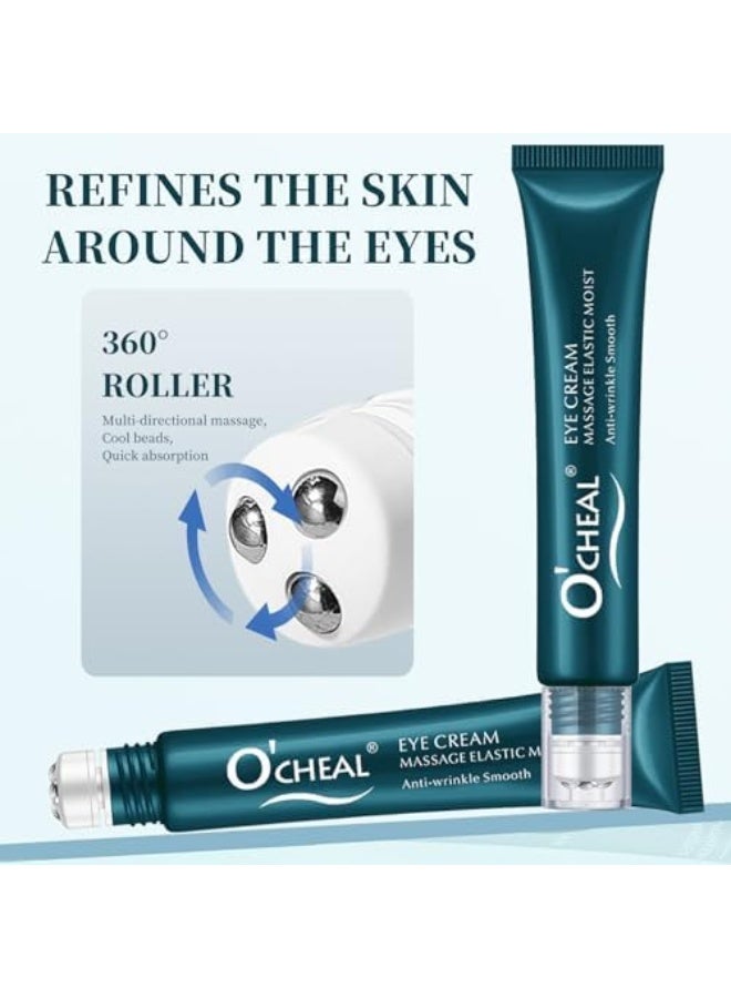 OCHEAL Massage Eye Cream Lightening Dark Circles Firming Skin Instant Eye Repair Serum Stick for women Women Eyes Care - Image 5