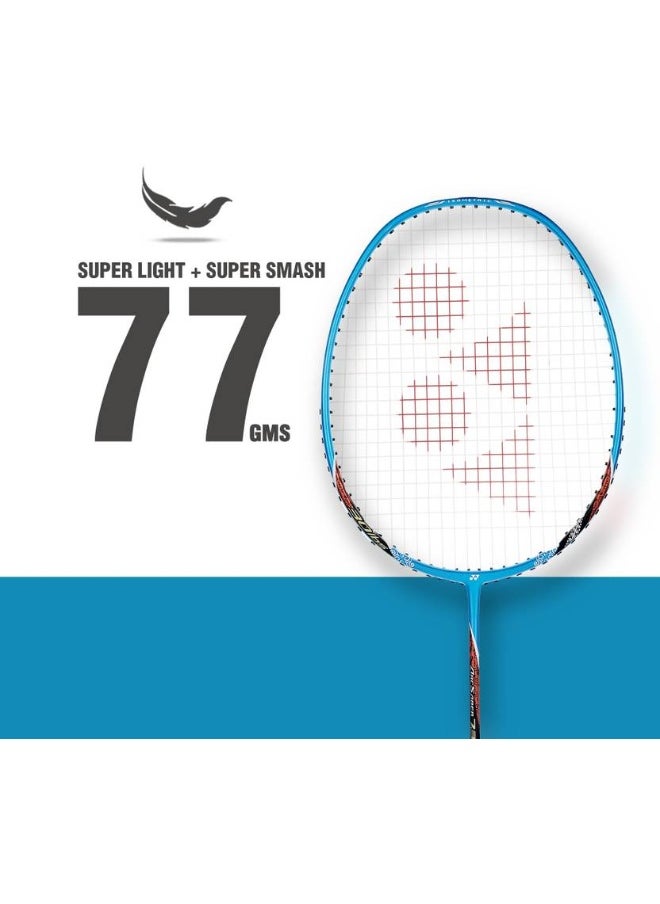 Yonex YONEX Arcsaber 73 Light Blue Strung Badminton Racquet  (Pack of: 1, 77 g)  - Image 4