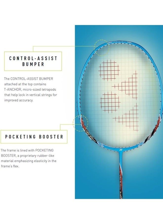 Yonex YONEX Arcsaber 73 Light Blue Strung Badminton Racquet  (Pack of: 1, 77 g)  - Image 5