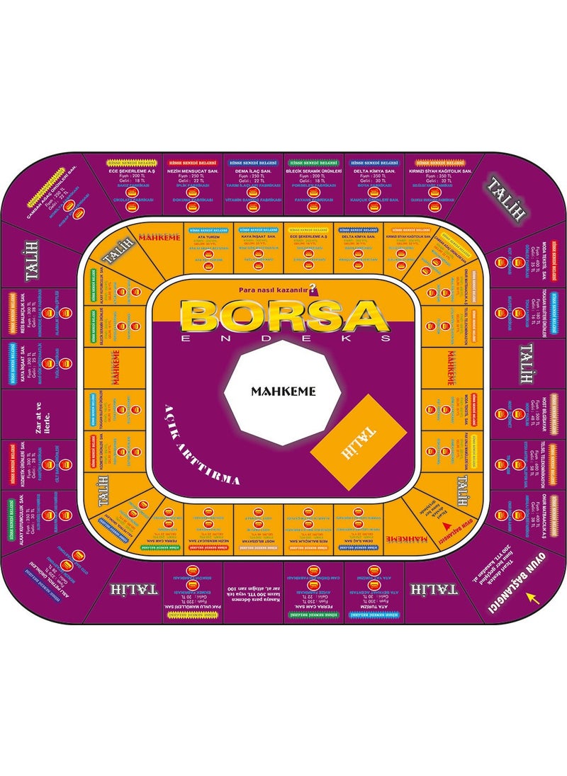 KS Games Stock Market Index Board Game  - Image 1