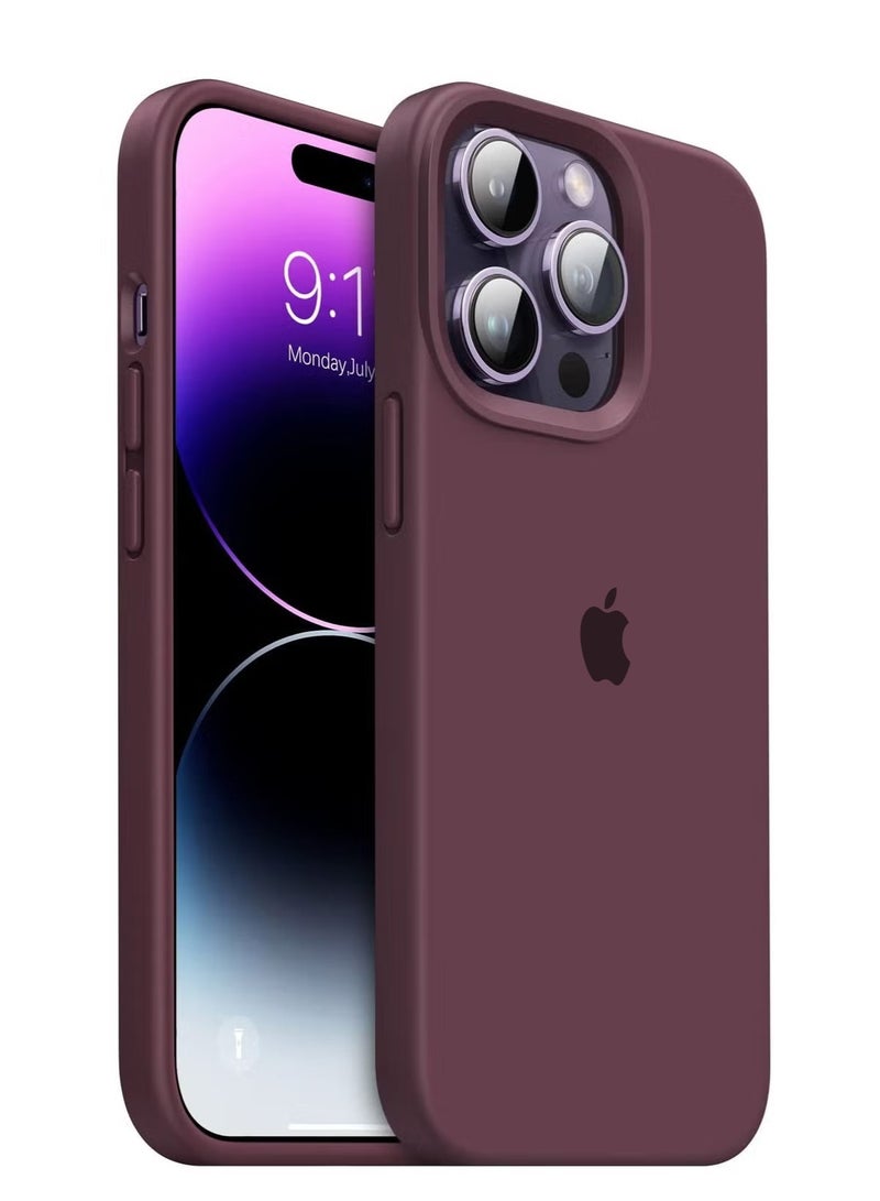 IPhone 14 Pro Case Liquid Soft Silicone iPhone 14 Pro Cover Shockproof Protective Phone Case for iPhone 14 Pro 6.1 inch - Image 1