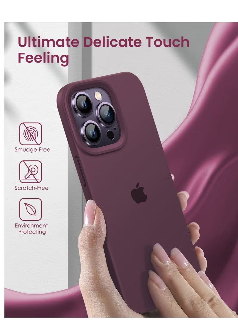 IPhone 14 Pro Case Liquid Soft Silicone iPhone 14 Pro Cover Shockproof Protective Phone Case for iPhone 14 Pro 6.1 inch - Image 2