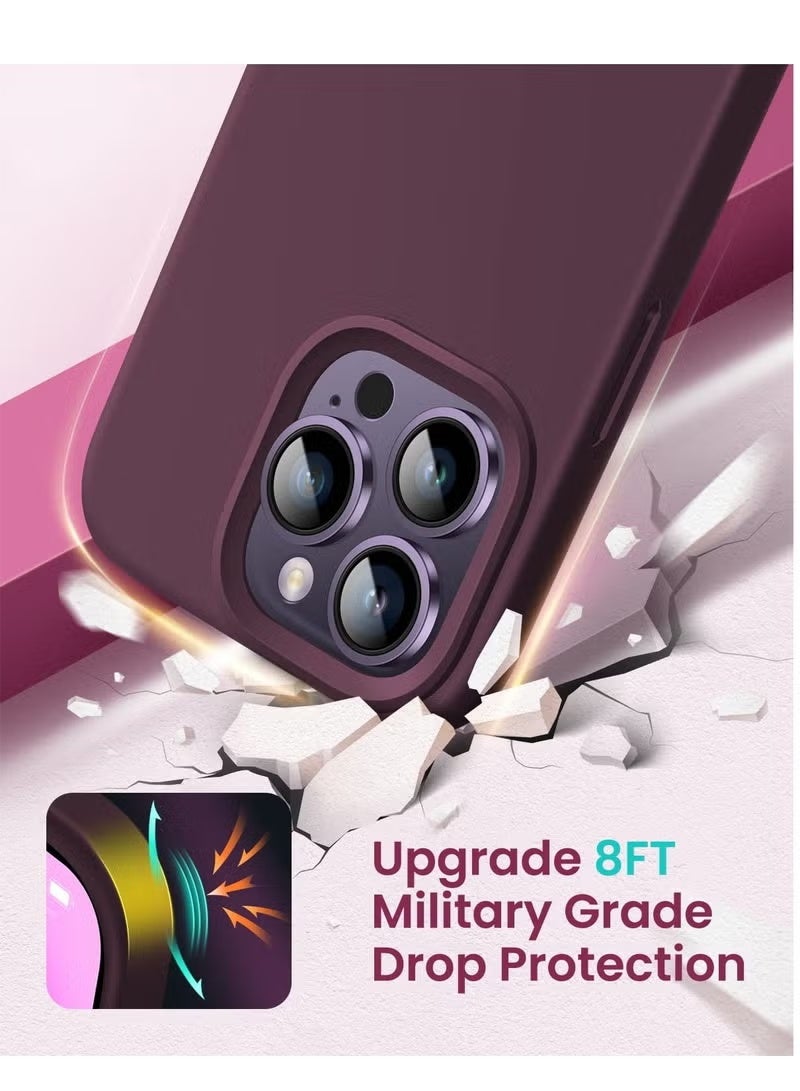 IPhone 14 Pro Case Liquid Soft Silicone iPhone 14 Pro Cover Shockproof Protective Phone Case for iPhone 14 Pro 6.1 inch - Image 5