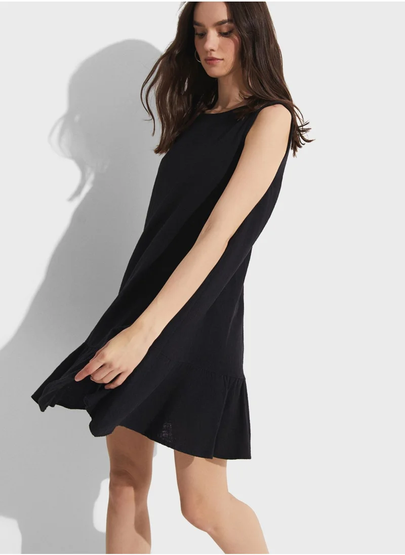 JUNE Tiered Knitted Dress