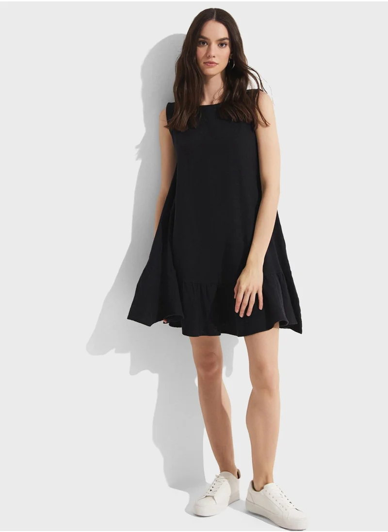 JUNE Tiered Knitted Dress