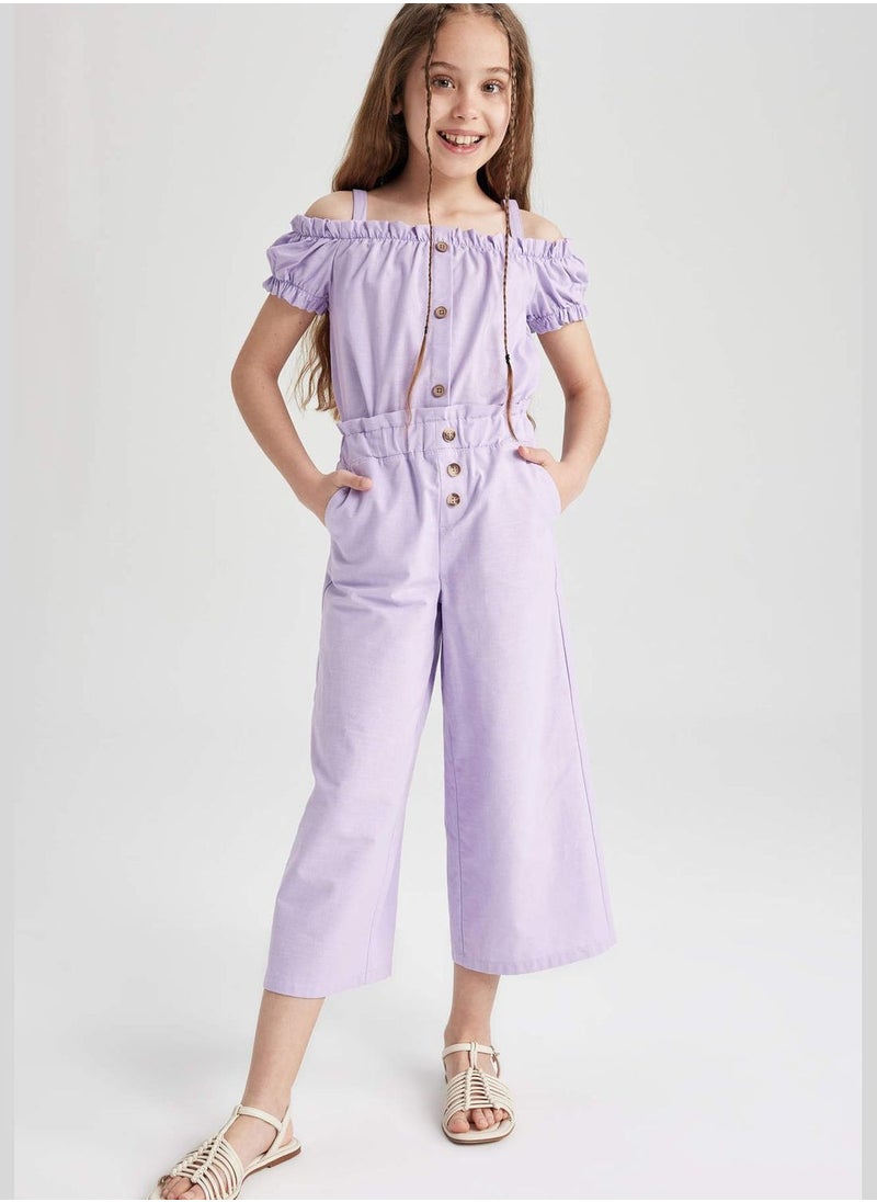 DeFacto Girl Wide Leg Woven Trousers  - Image 5