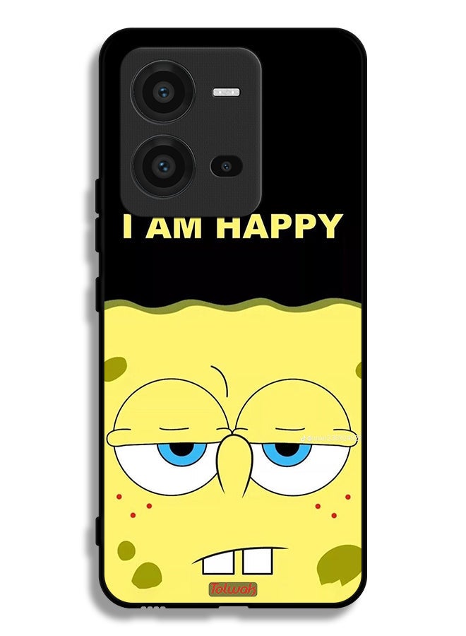 Tolwak Vivo V25 5G Protective Case Cover I Am Happy - Image 2