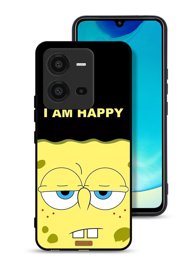 Tolwak Vivo V25 5G Protective Case Cover I Am Happy - Image 1