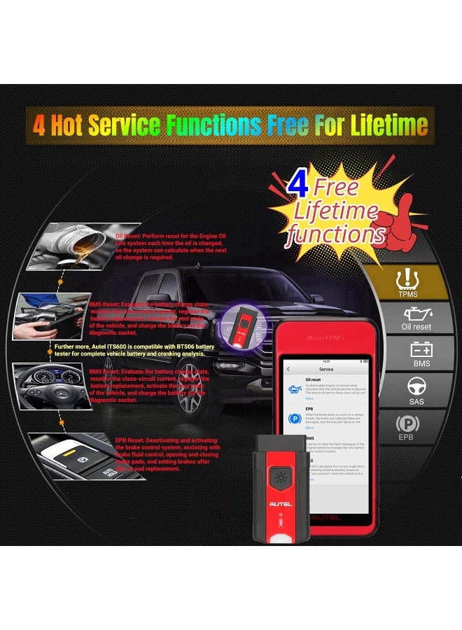 Autel MaxiTPMS ITS600 2025 Best Handy TPMS Tool - Image 4