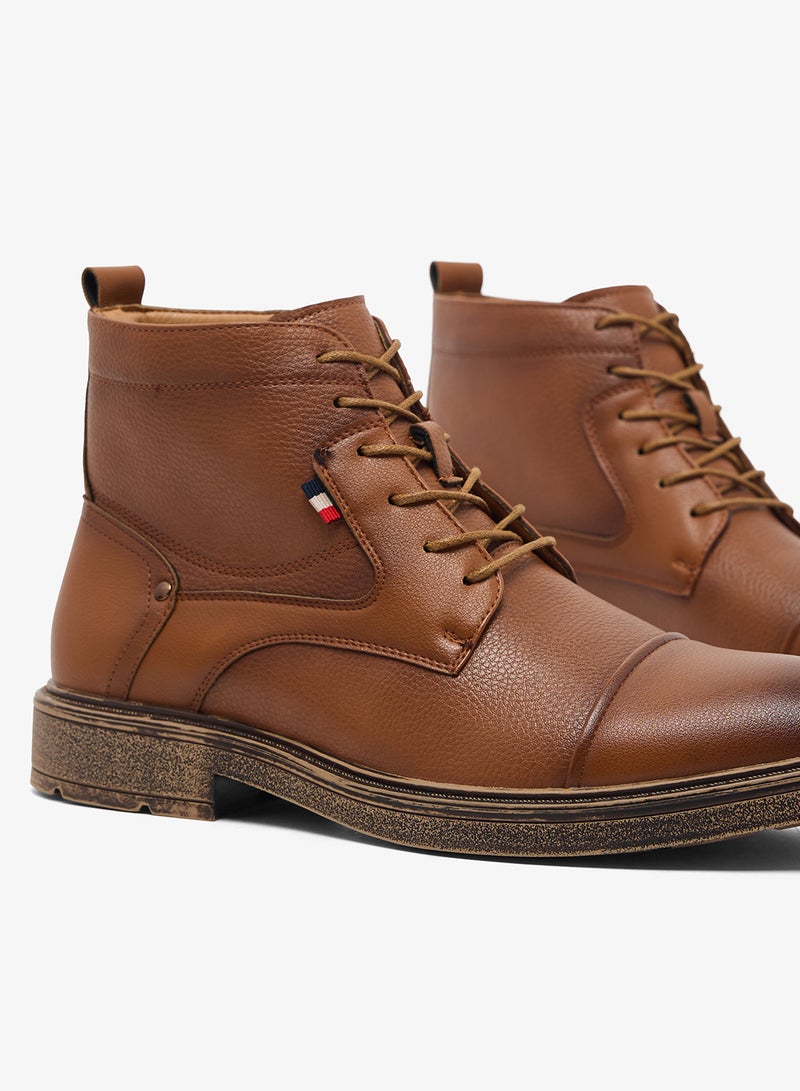 Robert Wood Biker Boots - Image 4