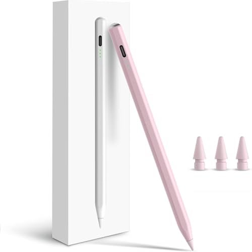 Penlike Pencil for Apple iPad A16 10th Generation Fast Charge Stylus Pen for 20262018 iPad A16116th Gen Air 1113 M4M3M25th3rd Pro 1311M4129 Mini A17 Pro65th Palm Rejection Tilt Sensitivity - Image 1