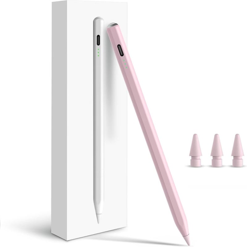 Penlike Pencil for Apple iPad A16 10th Generation Fast Charge Stylus Pen for 20262018 iPad A16116th Gen Air 1113 M4M3M25th3rd Pro 1311M4129 Mini A17 Pro65th Palm Rejection Tilt Sensitivity - Image 2