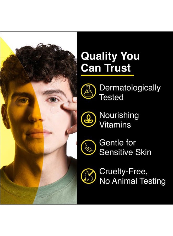LUMIN Skin Care Set Routine for Men - Boss Trio - Men's Facial Care Kit, Men's Skincare Routine Banish Dark Circles, Puffiness, Clogged Pores - 2 Month Supply - Image 3