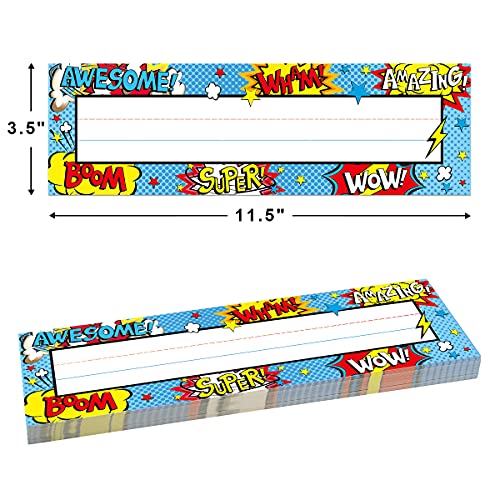 Fancy Land 36pcs Name Plates for Classroom Super Name Tags for Classroom Name Plates for Kids - Image 5