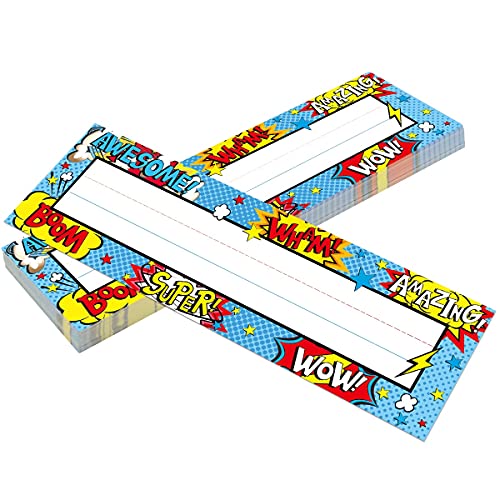 Fancy Land 36pcs Name Plates for Classroom Super Name Tags for Classroom Name Plates for Kids - Image 1