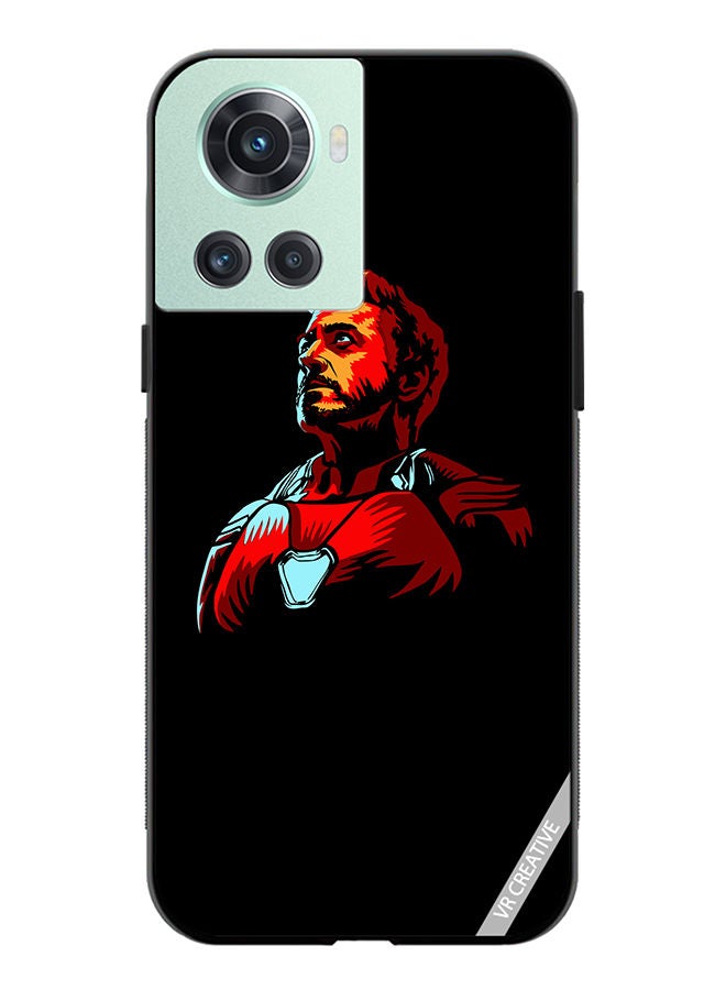 VR CREATIVE Protective Case Cover For OnePlus 10R Iron Man Design Multicolour - Image 1