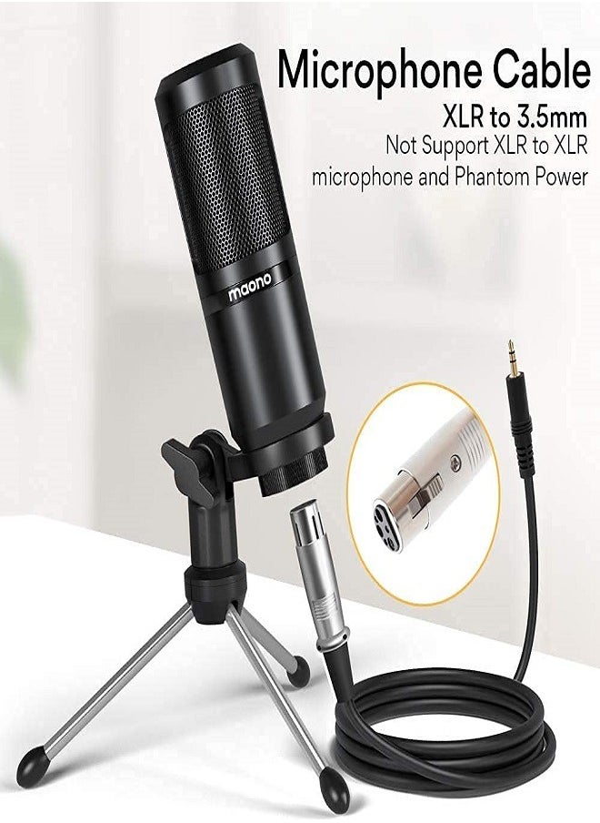 Maono - Moano CastLite Am200-S1 All-in-One Composer Microphone Kit, Sound Card and Audio Interface with Condenser Microphone and Headphones for Mobile Phones and Computers - Image 1