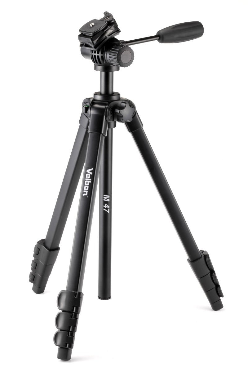 Velbon M47 62 inch Tripod with 2-Way Fluid Head with Quick Release Plate - Image 5