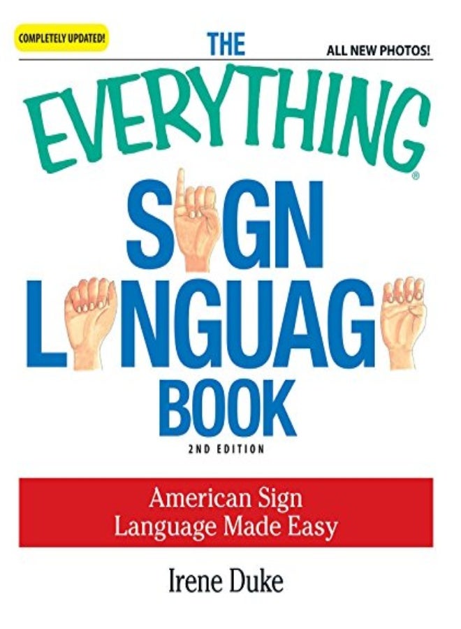 Everything Sign Language Book by Irene Duke Paperback