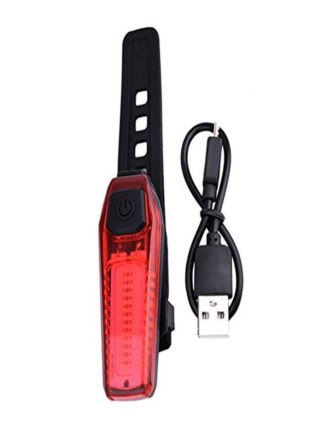 Futaba Mountain Cycling Bike Taillights USB Charging Warning Light - Red - Image 3
