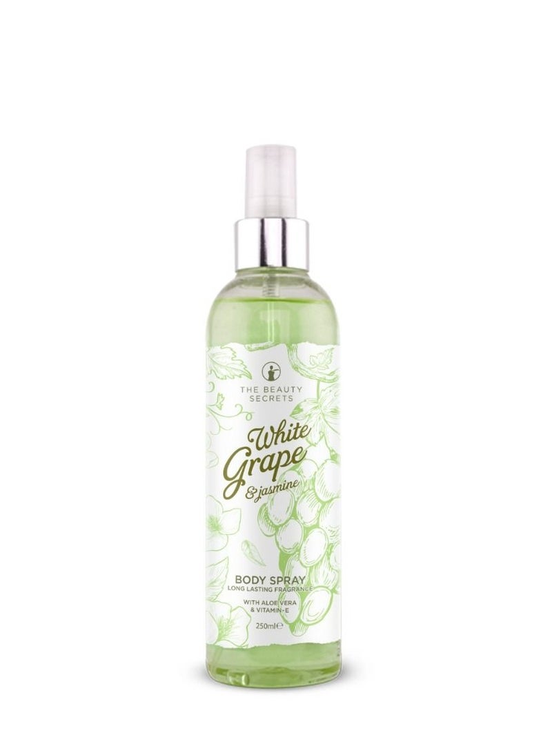 The Beauty Secrets White Grape Body Mist 250ml