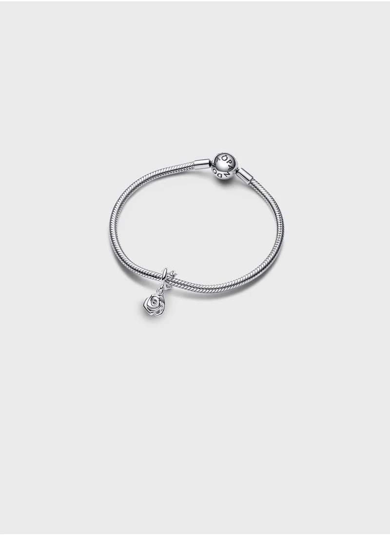 PANDORA Rose In Bloom Dangle Charm