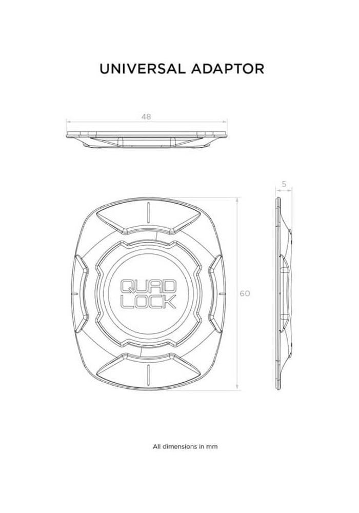 Quad Lock MAG Universal Adaptor For phone - Image 3