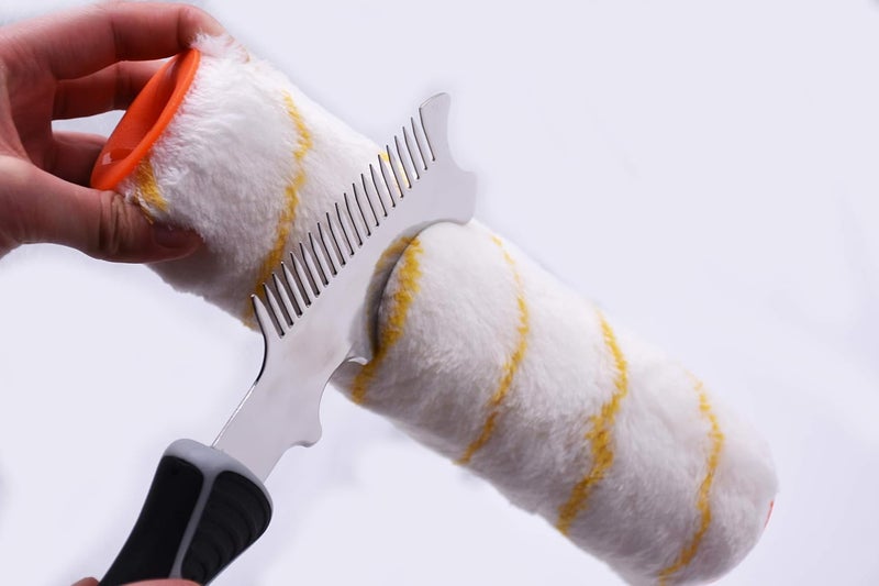 Rolling Dog 4 in 1 Paint Brush Comb - Paint Brush&Roller Cleaner Tool - Image 4