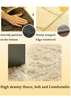 Hello Kitty Cartoon Sanrio series Hello Kitty children's room crawling mat non-slip bedside blanket living room full carpet rectangular soft touch non-slip carpet (thick crystal velvet size: 80cmX160cm)  - Image 3