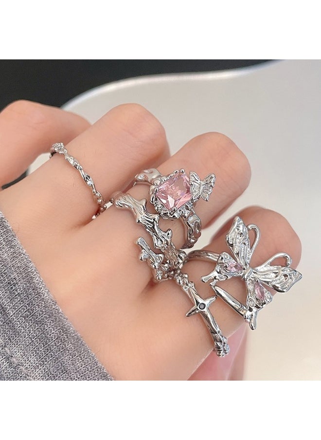 Generic - Personality Simple Niche Design Adjustable Ring for Women - Image 1