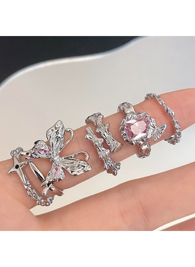 Generic - Personality Simple Niche Design Adjustable Ring for Women - Image 1