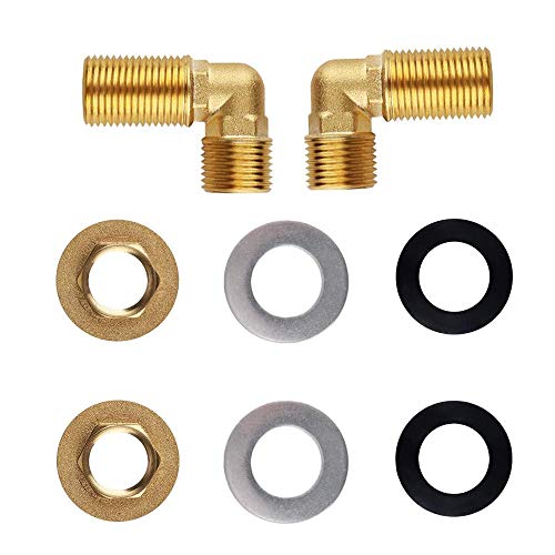 KWODE Commercial Wall Mount Faucet Installation Kit, Wall Mount Kitchen Faucet Backsplash Mount Set for Stainless Steel Commercial Kitchen Prep & Utility Sink - Image 3