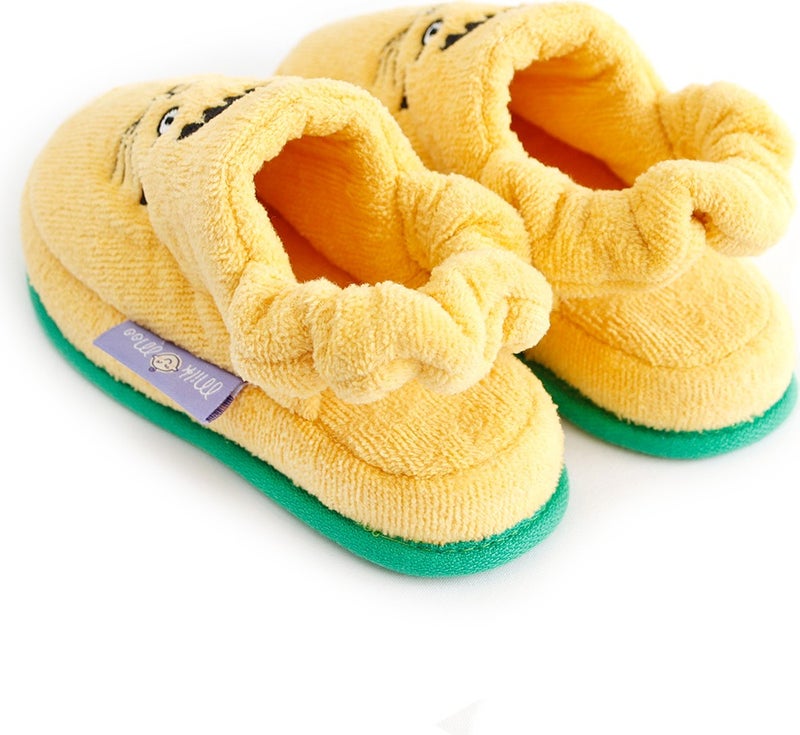 Milk&Moo Children's Indoor Slippers Skater Cheetah 5-6 Years  - Image 4