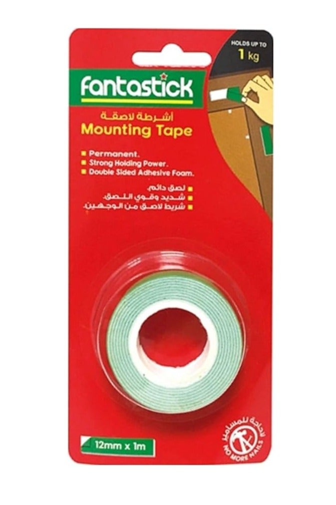 Fantastick FK-M121N Mounting Tape Pack of 6