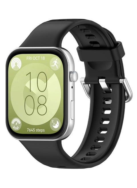 مناسبة لـ Huawei Watch Fit 3/Huawei Watch Fit 4/Pro Sports Silicone Strap