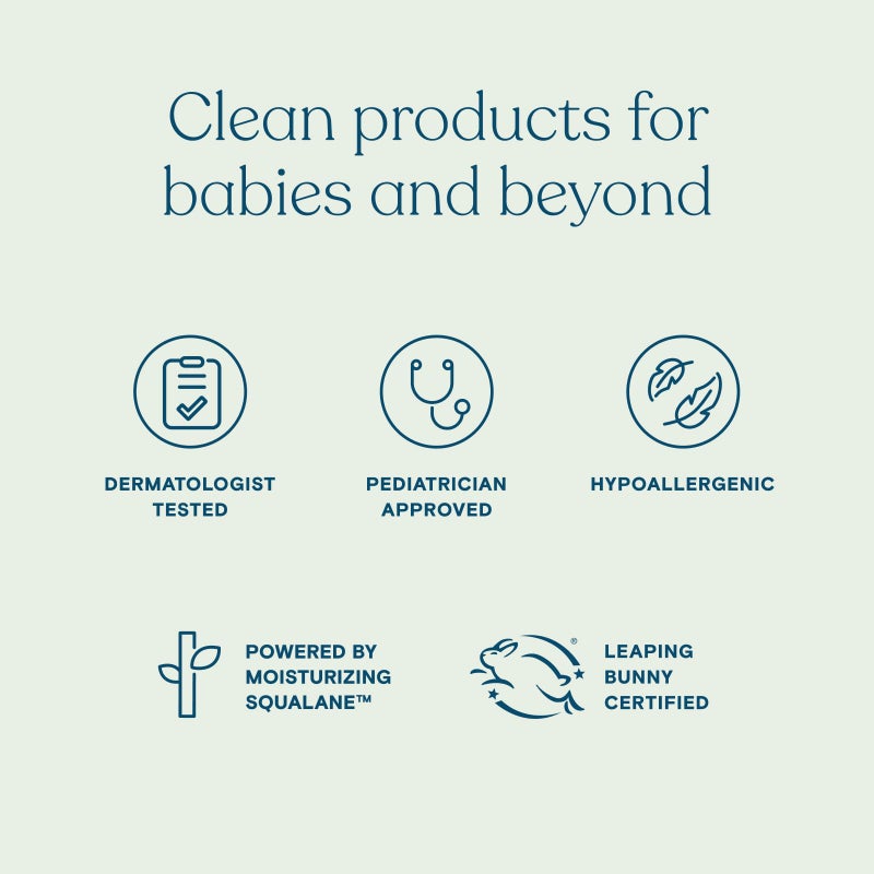 Pipette Baby Lotion - New & Improved Formula, Hydration & Natural Moisture of Baby's Delicate Skin, Renewable Plant-Derived Squalane, Rose + Geranium Aroma, 5.7 fl oz - Image 3