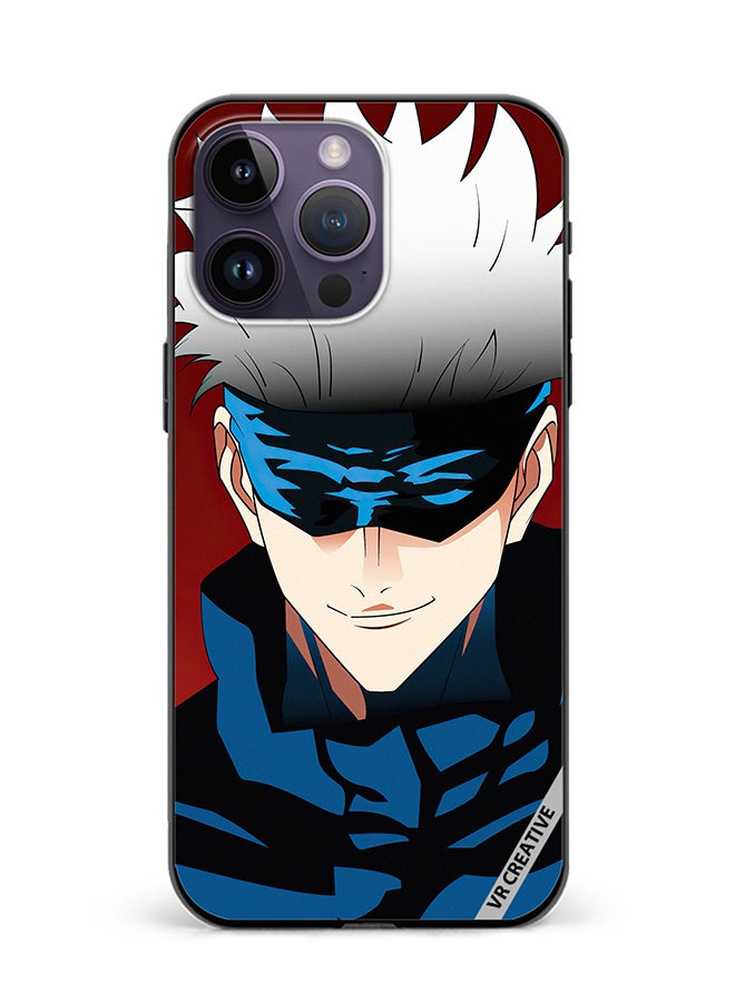 VR CREATIVE Protective Case Cover For Apple iPhone 15 Pro Jujutsu Kaisen Design Multicolour - Image 1