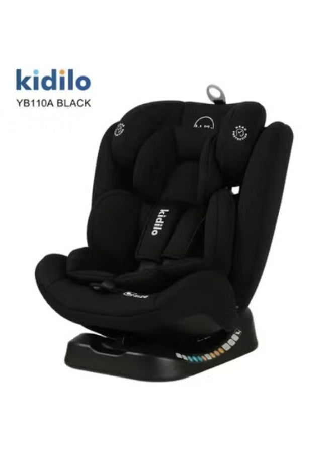 Kidilo Car Seat - Multi-Stage (0-18 kg) - Forward Facing Safety with Recline