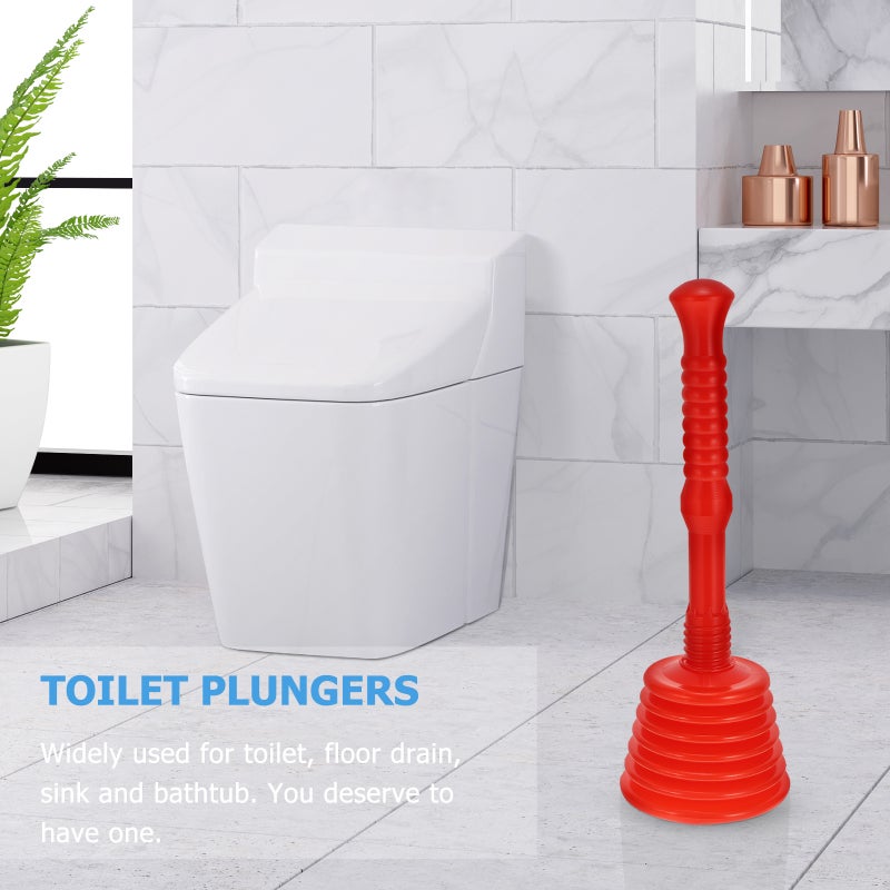 🚽 مكبس حوض الحمام بمقبض شفط متين لتنظيف الصرف بسهولة - Image 5