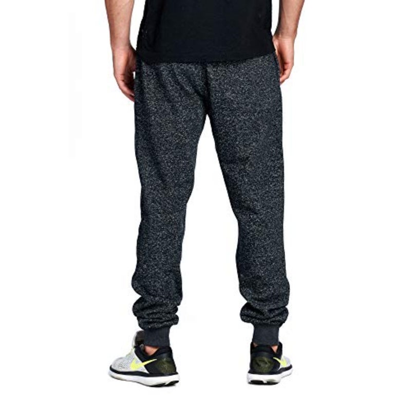 PROGO USA mens Sweatpants for casual wear, cotton blend fabric, black color, soft and comfortable - Image 4