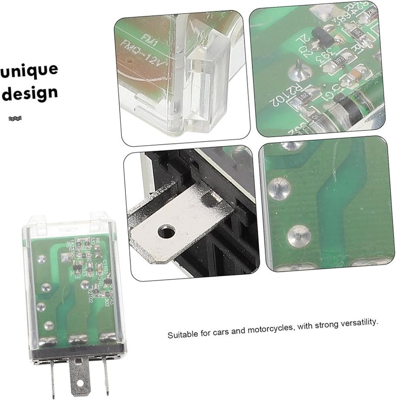 صمام فلاشر عالمي للسيارات والدراجات النارية، إشارة انعطاف عالية السطوع، سهلة التركيب - Image 2