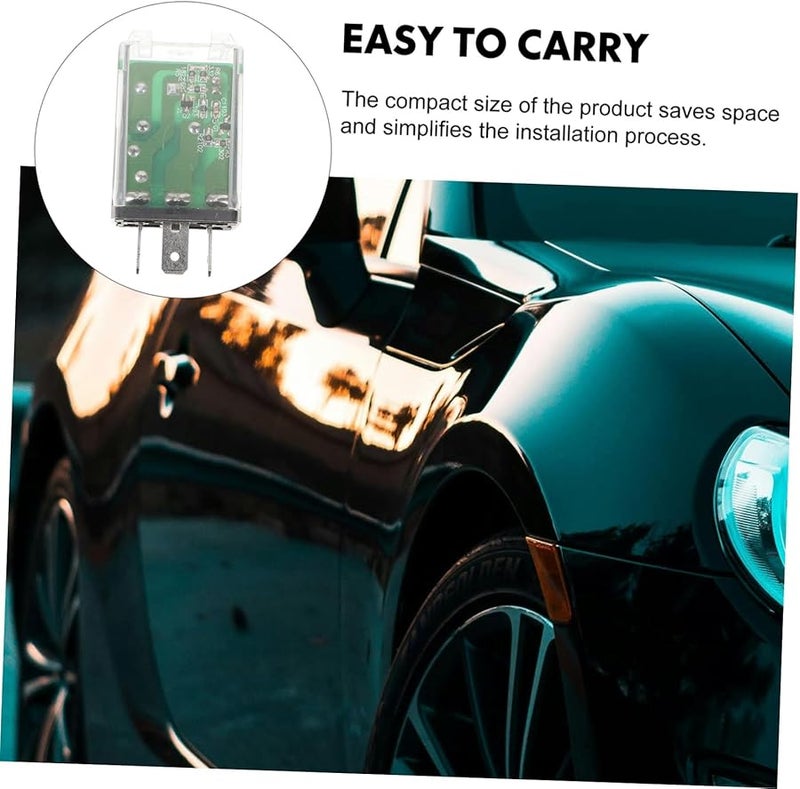 صمام فلاشر عالمي للسيارات والدراجات النارية، إشارة انعطاف عالية السطوع، سهلة التركيب - Image 1