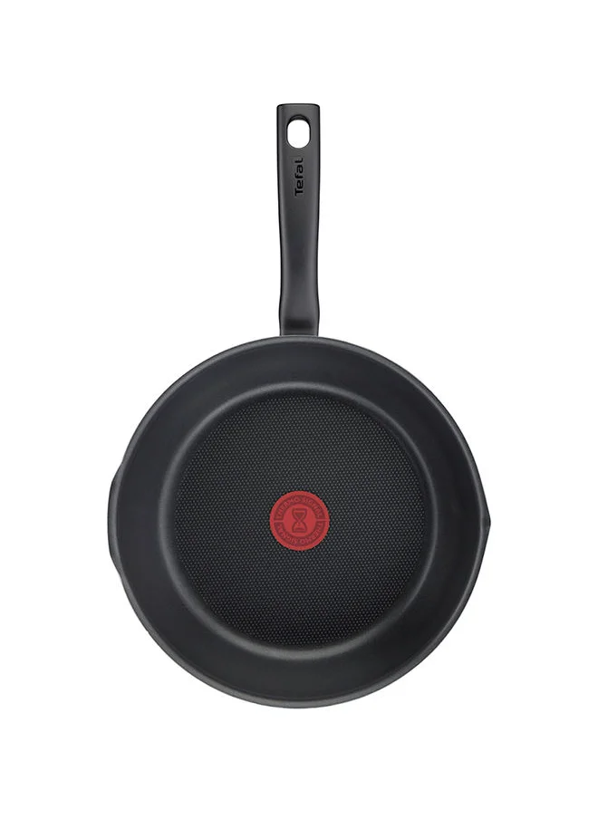 تيفال G6 Tempo Flame Tempo Flame Non-Stick Wokpan With Thermo Signal Red/Black