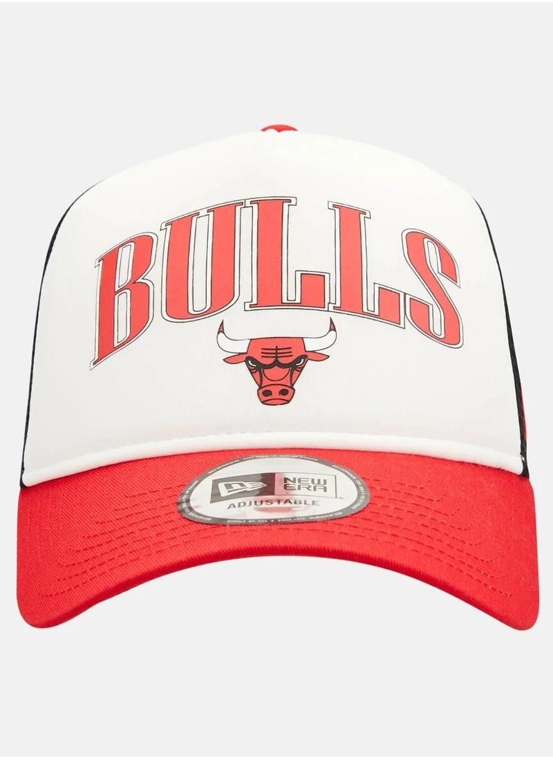 نيو ايرا Men's NBA Chicago Bulls Retro E-Frame Trucker Cap