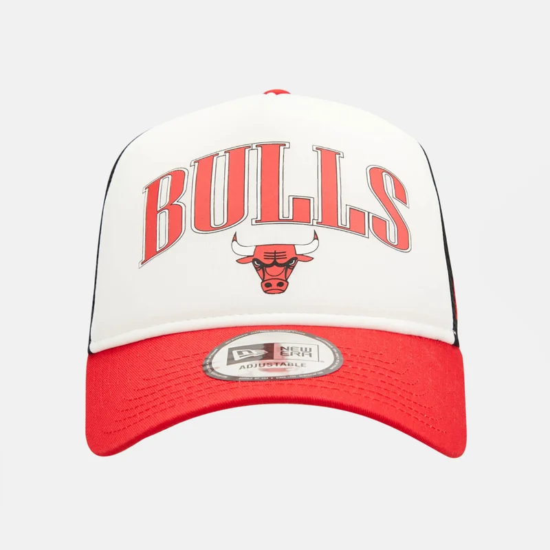 NEW ERA Men's NBA Chicago Bulls Retro E-Frame Trucker Cap