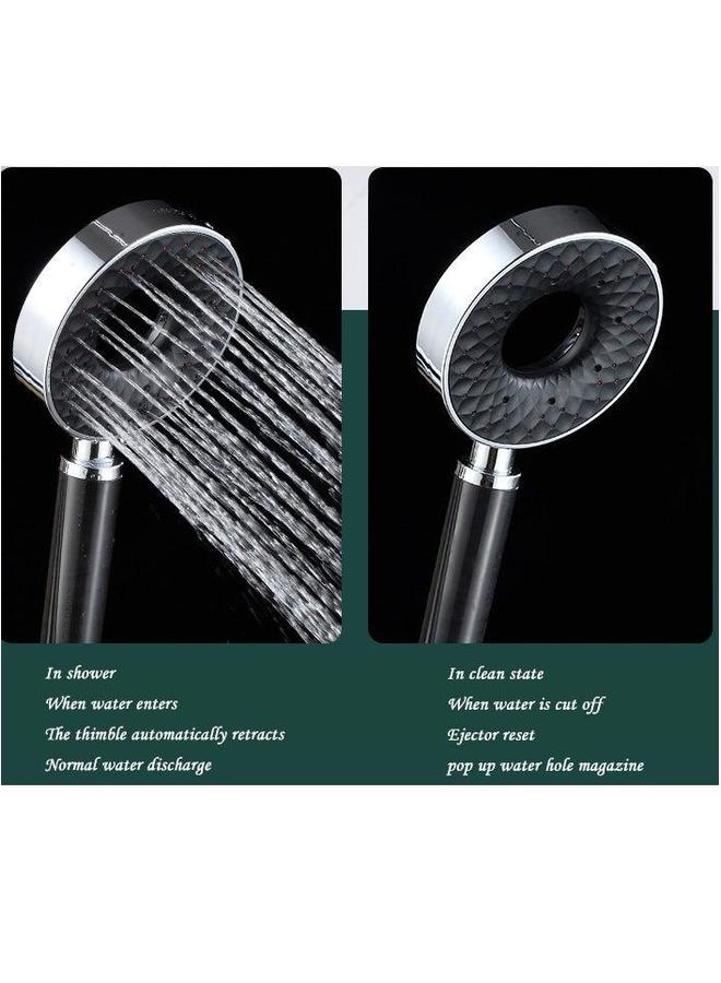 HOMESTAR Leakproof High Pressure Handheld Shower Head 3 Modes Lightweight and Quality Ideal for Hair Care Bathroom - Image 3