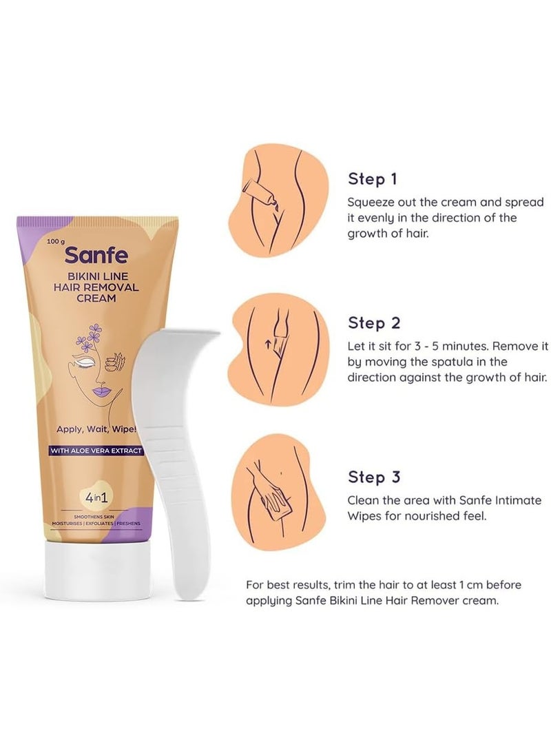 Sanfe Hair Removal Gel 100ml - Image 4
