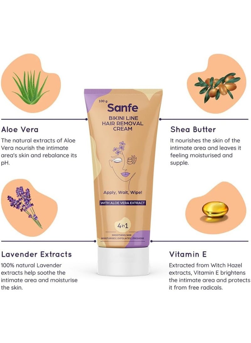 Sanfe Hair Removal Gel 100ml - Image 3