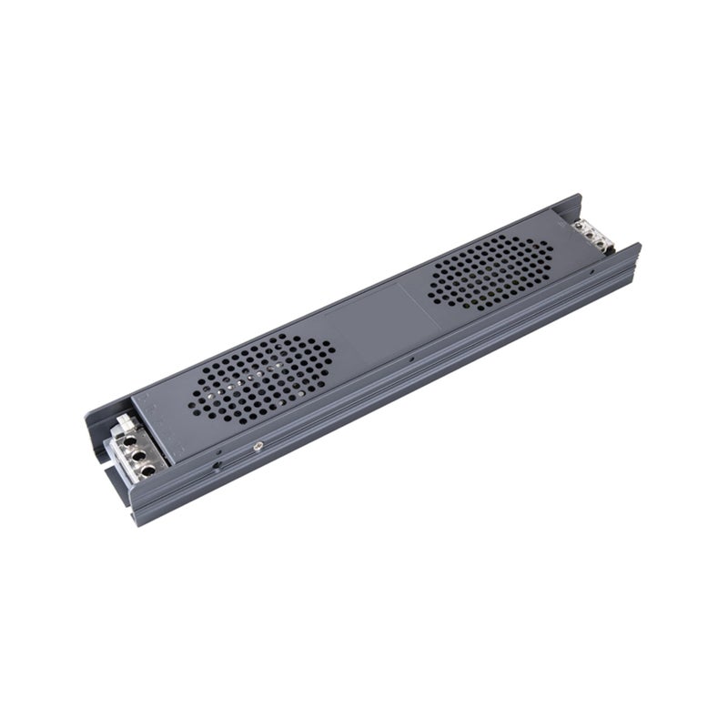 محول LED قابل للتعتيم من دون ماركو - TRIAC– 0-10V و PWM و مقاومة، محول LED قابل للتعتيم، IP20، ضمان لمدة سنتين، مزود طاقة لأضواء شرائط LED و لمبات LED (24V 200W)