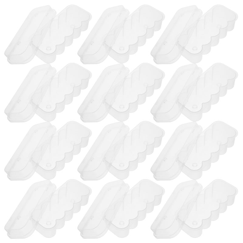 20pcs Vial Storage Case: Transparent 5ml Vial Storage Box With Lid - Lab Clinics Sample Bottles Holder For Freezer - Image 1